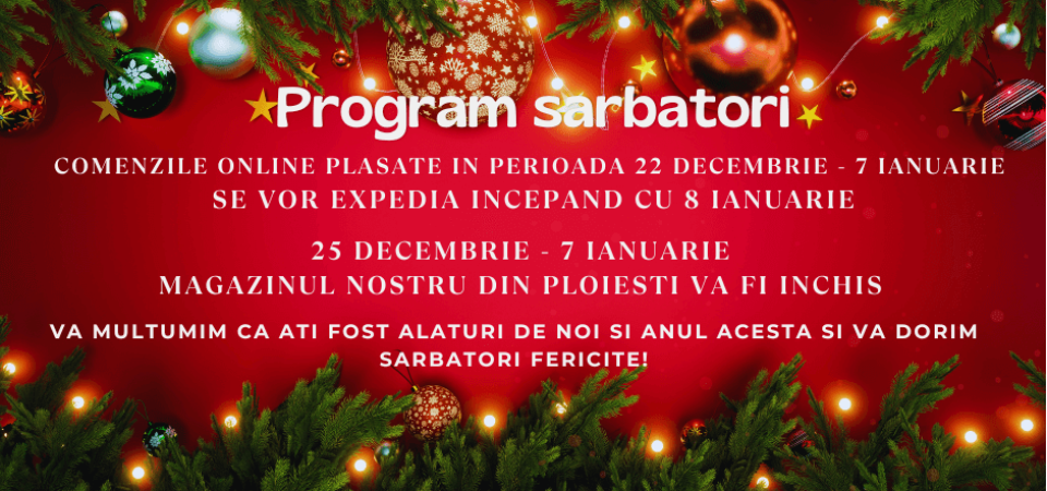 Program sarbatori
